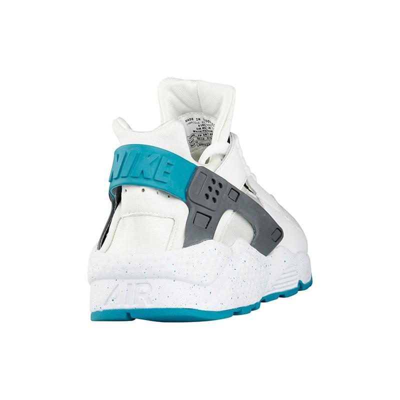 Nike Huarache 'White-Turbo Green-Wolf Grey' — UK 3 | EU 35.5 | US 3.5 — Back View