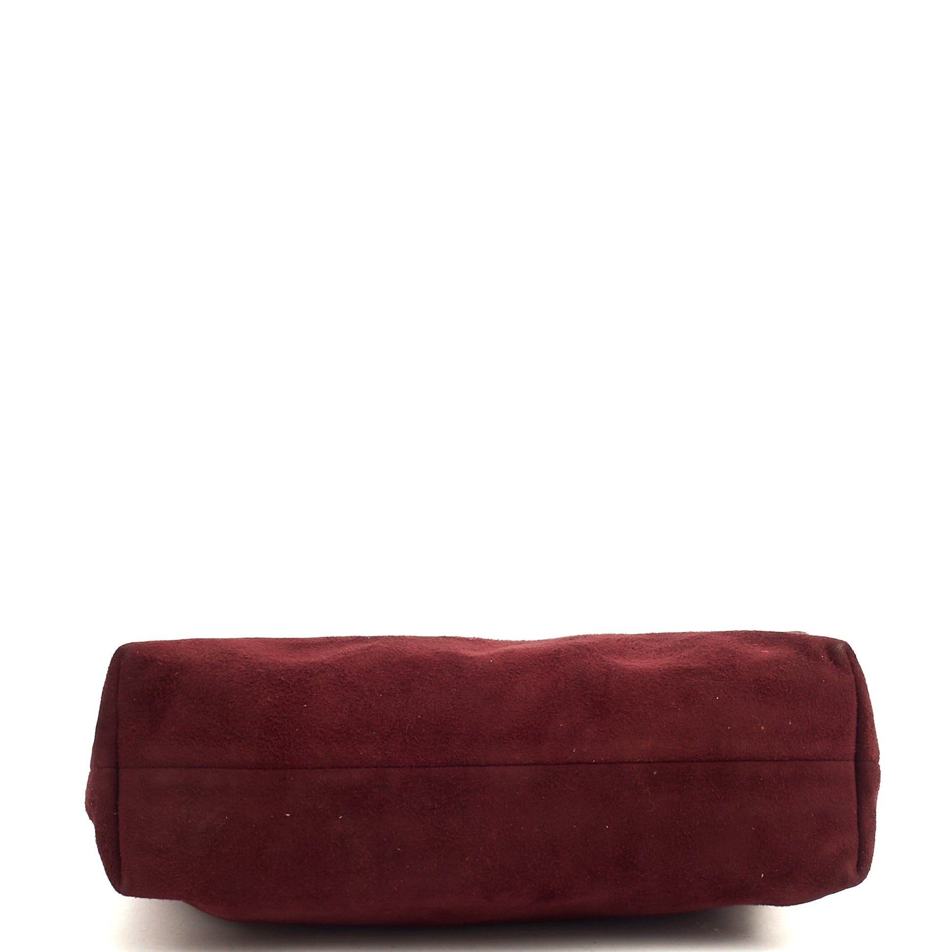 Mulberry Clutch Bayswater Clutch in Red, Suede — Top View