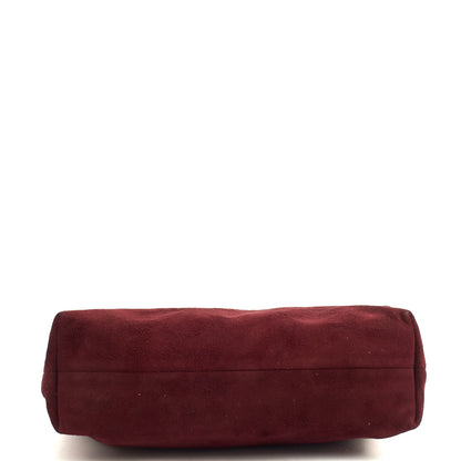 Mulberry Clutch Bayswater Clutch in Red, Suede — Alternate View 10