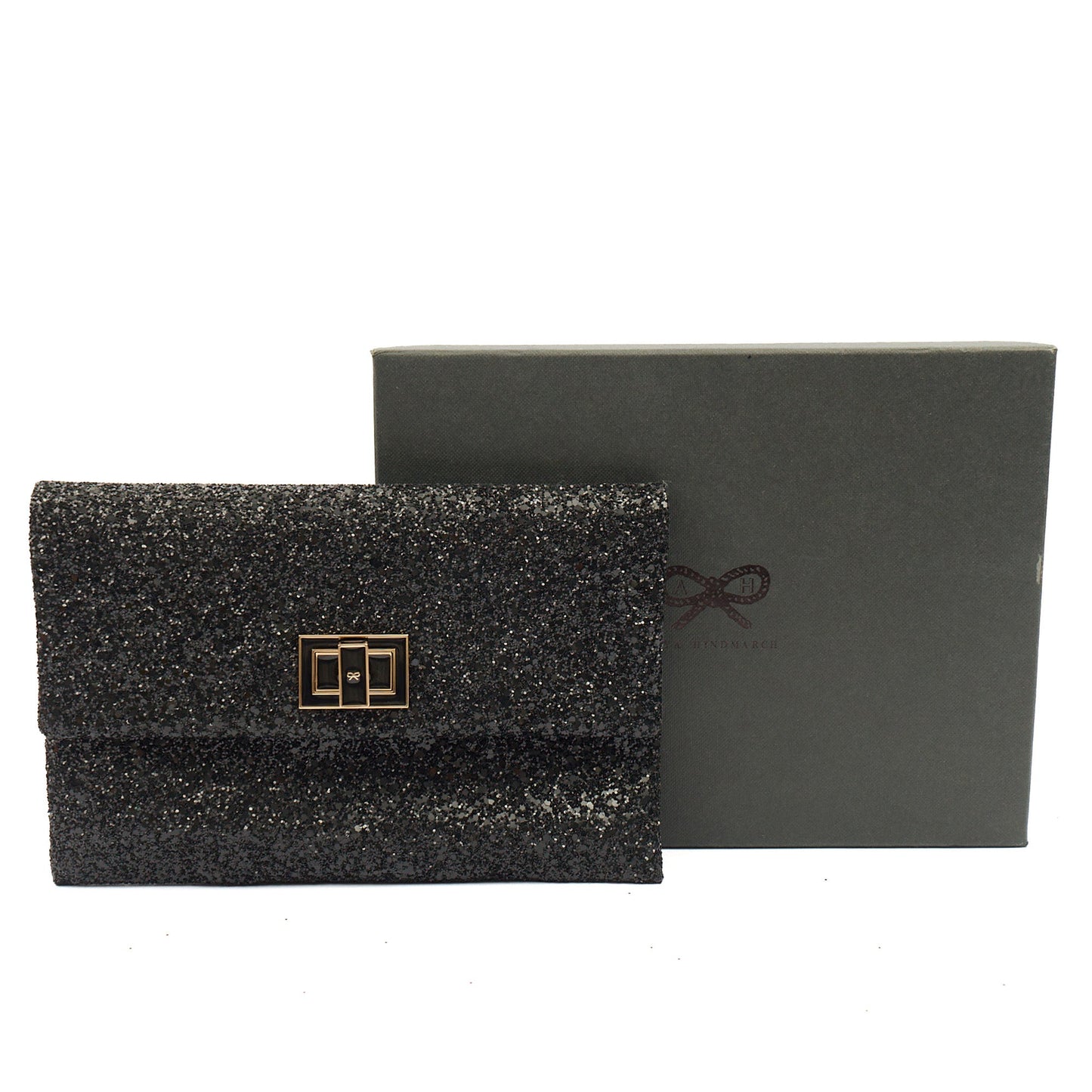 Anya Hindmarch Clutch Clutch in Black, Other — Alternate View 13