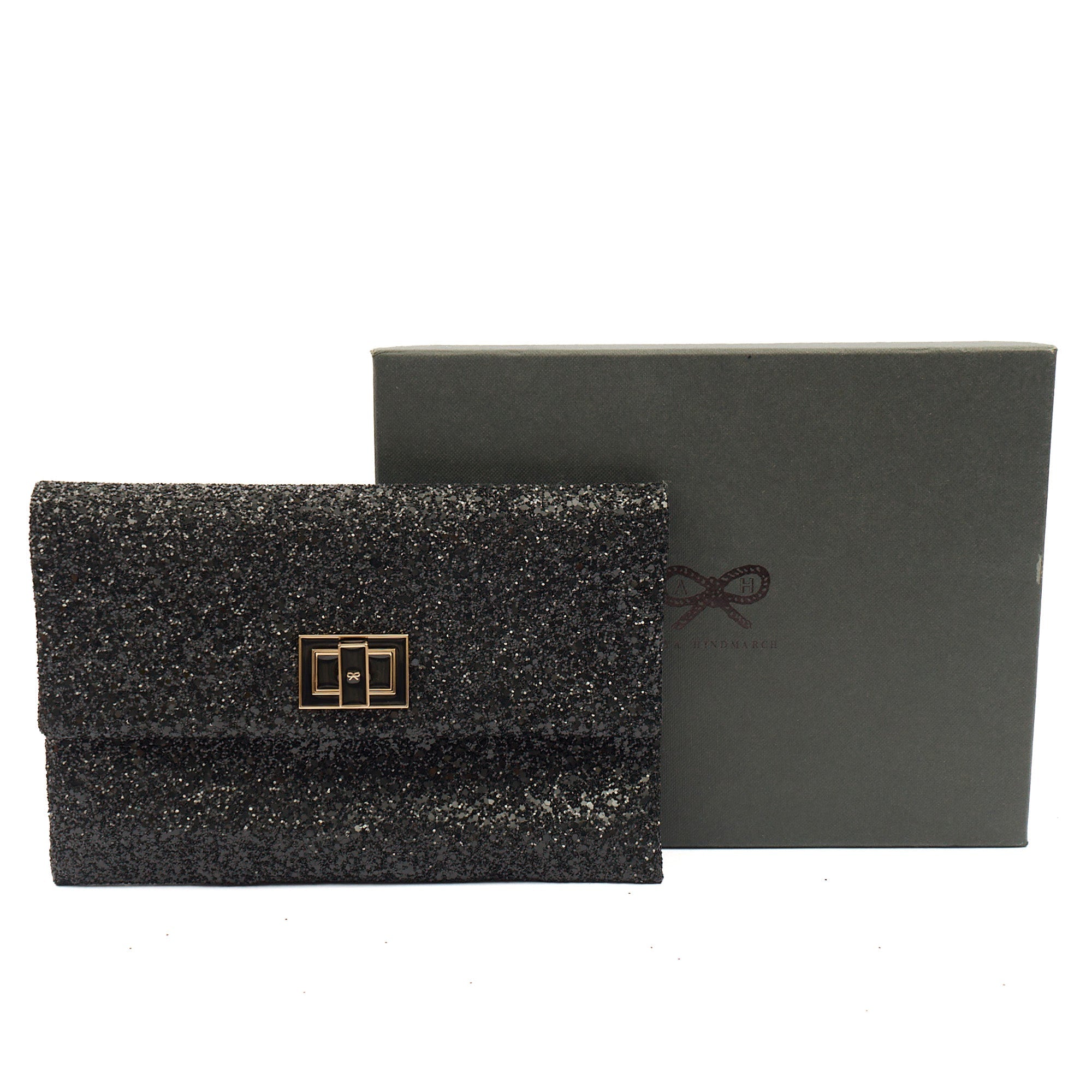 Anya Hindmarch Clutch Clutch in Black, Other — Alternate View 13