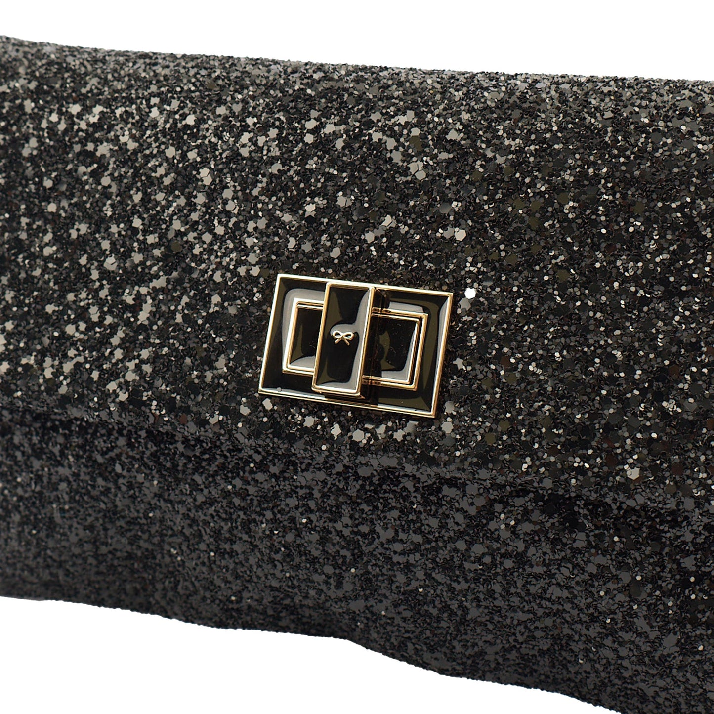 Anya Hindmarch Clutch Clutch in Black, Other — Detail View