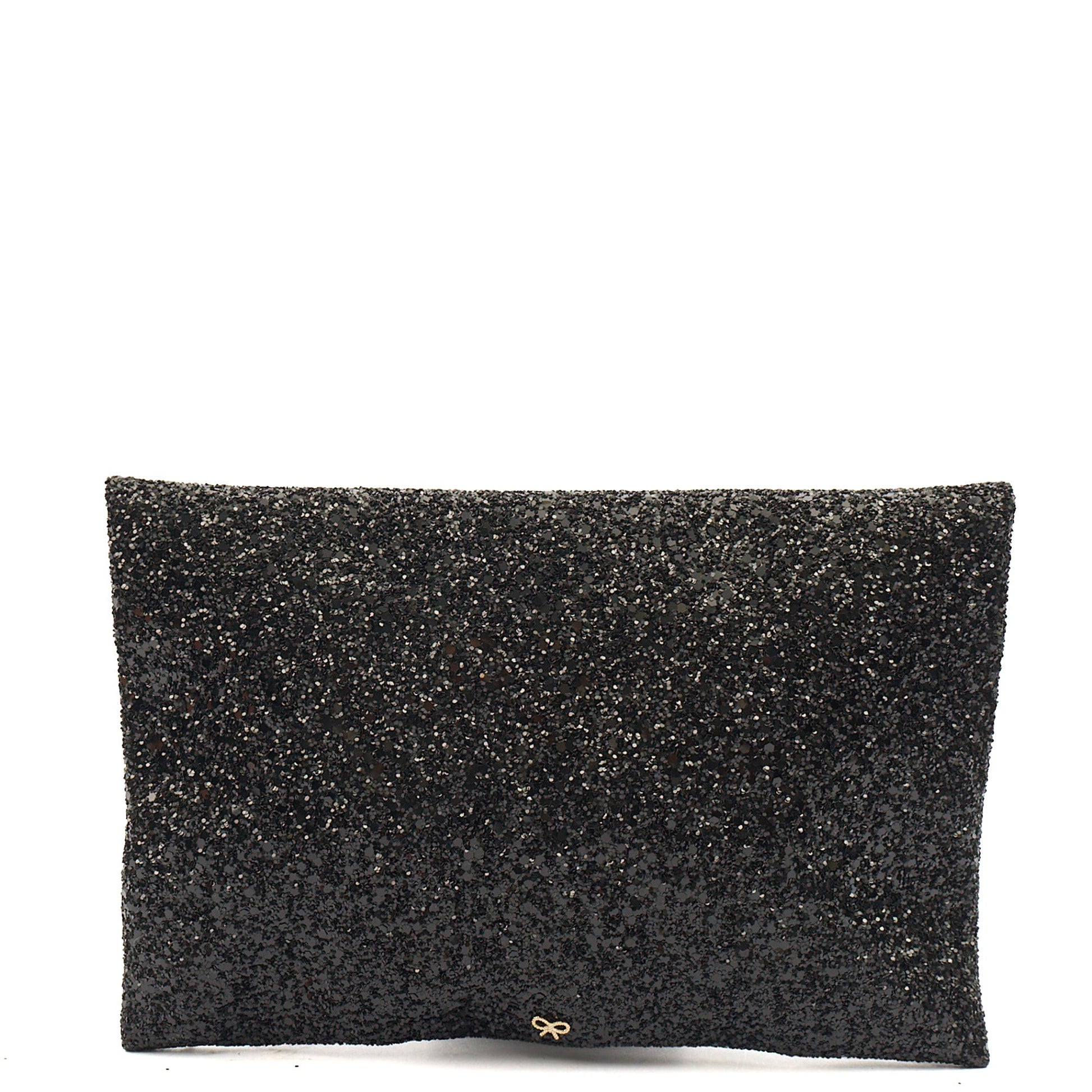 Anya Hindmarch Clutch Clutch in Black, Other — Back View