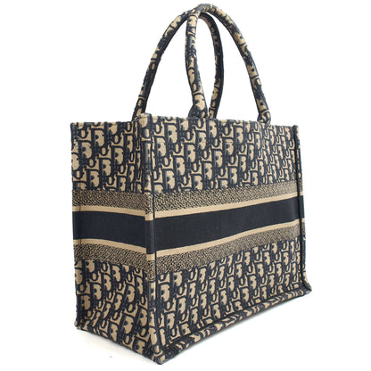 Christian Dior Tote Book Tote - Large in Blue, Fabric — Alternate View 8