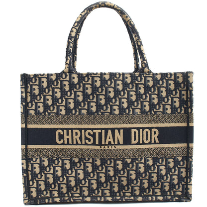 Christian Dior Tote Book Tote - Large in Blue, Fabric — Alternate View 7