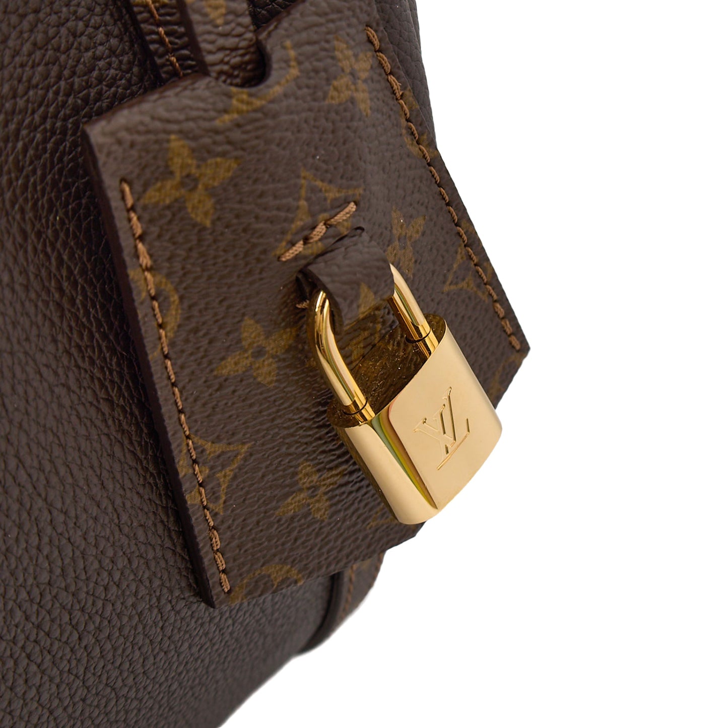 Louis Vuitton Tote Express MM in Brown, Leather — Alternate View 7