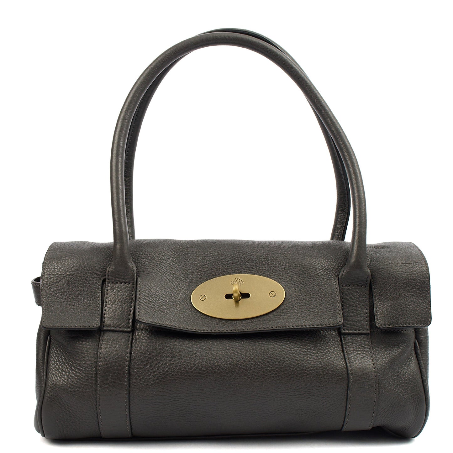 Mulberry Shoulder Bag Bayswater East West in Ebony, Leather — Alternate View 7
