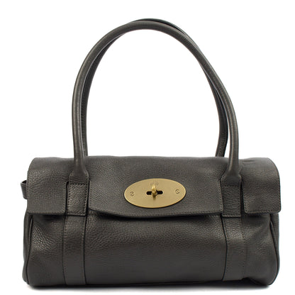 Mulberry Shoulder Bag Bayswater East West in Ebony, Leather — Alternate View 7