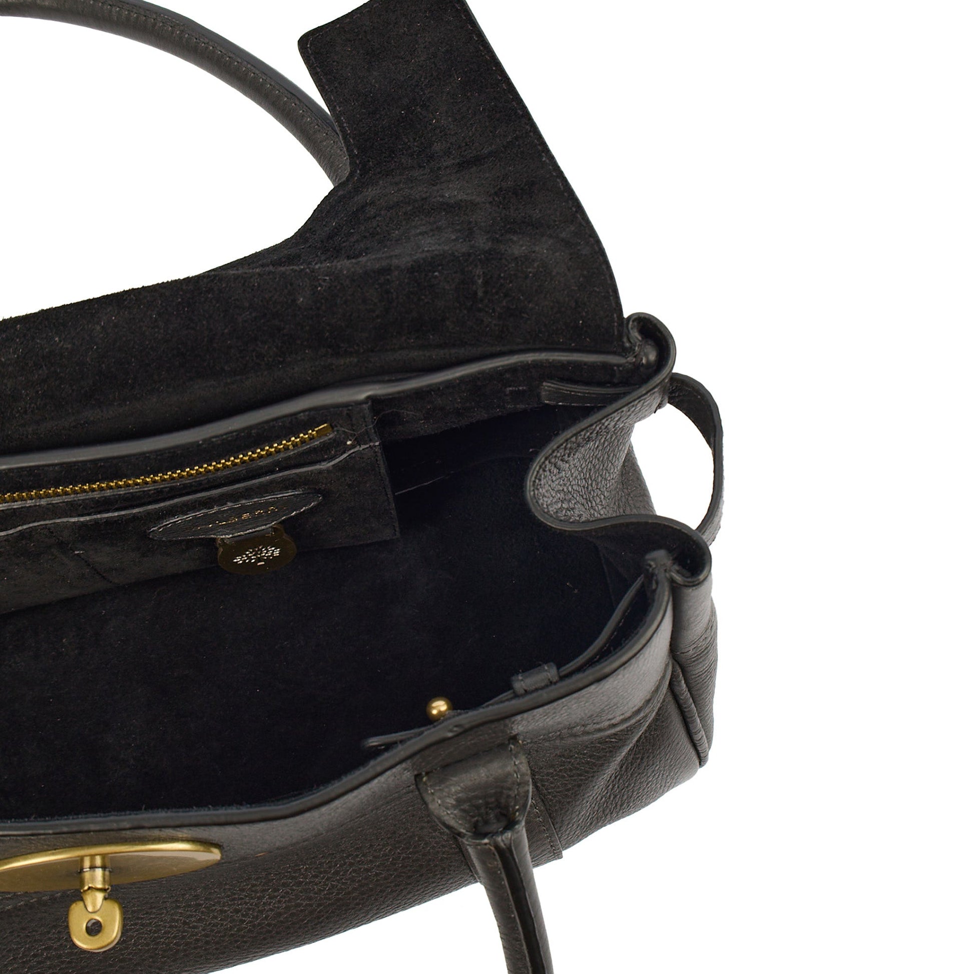 Mulberry Shoulder Bag Bayswater East West in Ebony, Leather — Alternate View 12