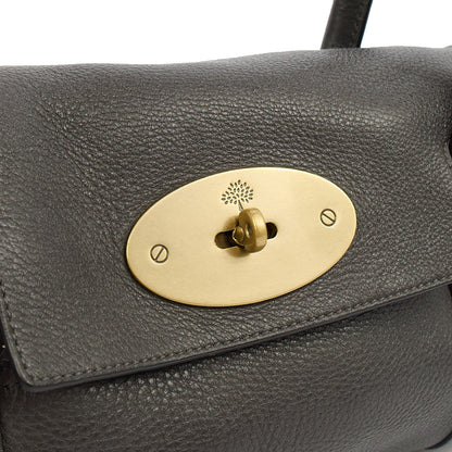 Mulberry Shoulder Bag Bayswater East West in Ebony, Leather — Side View