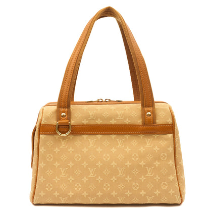 Louis Vuitton Top Handle Josephine PM in Mini Lin Beige, Leather — Alternate View 16
