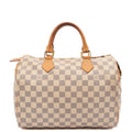 Louis Vuitton Tote Speedy 30 in Damier Azur, Canvas — Front View