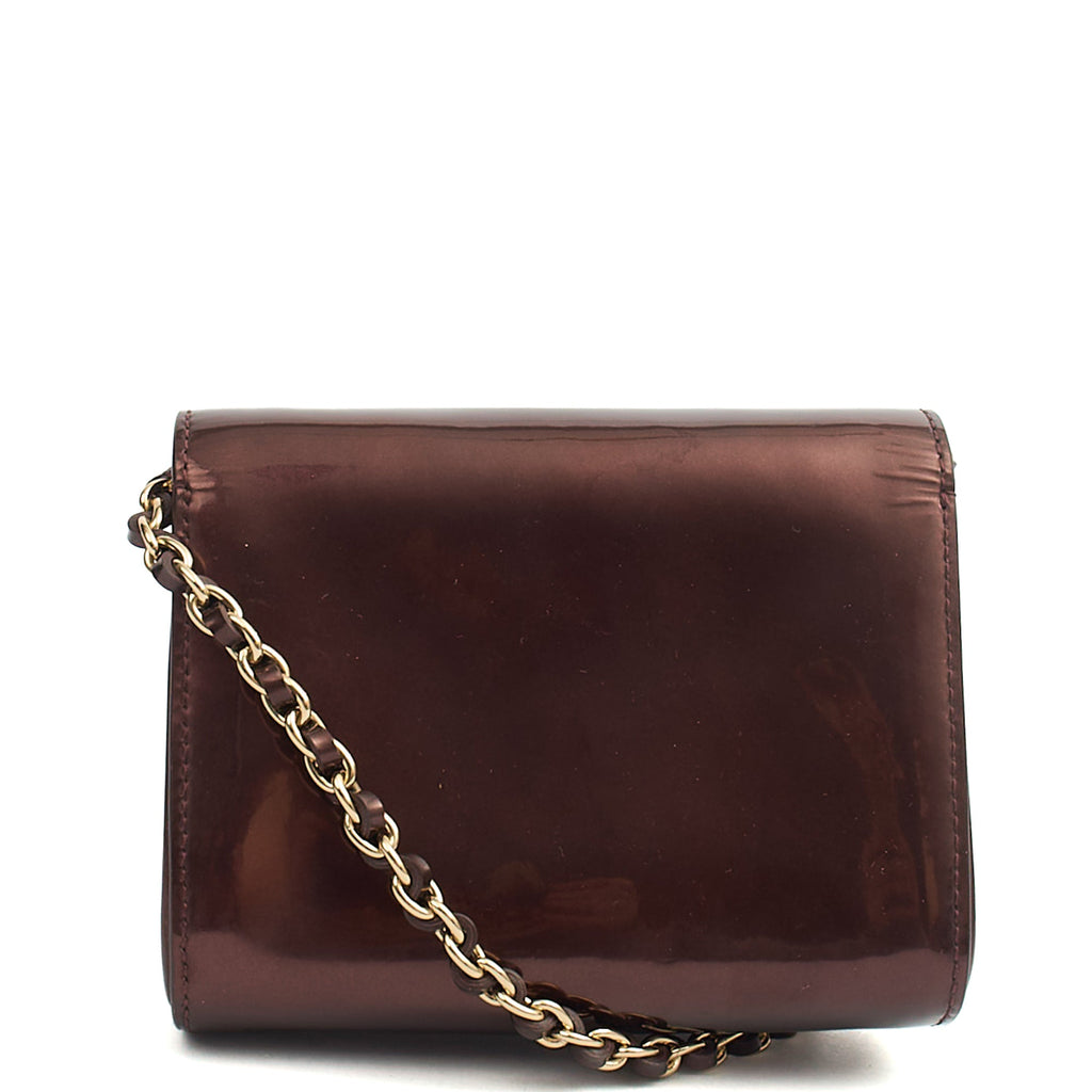 Mulberry Cross Body Lily - Mini  in Purple, Patent Leather — Alternate View 15