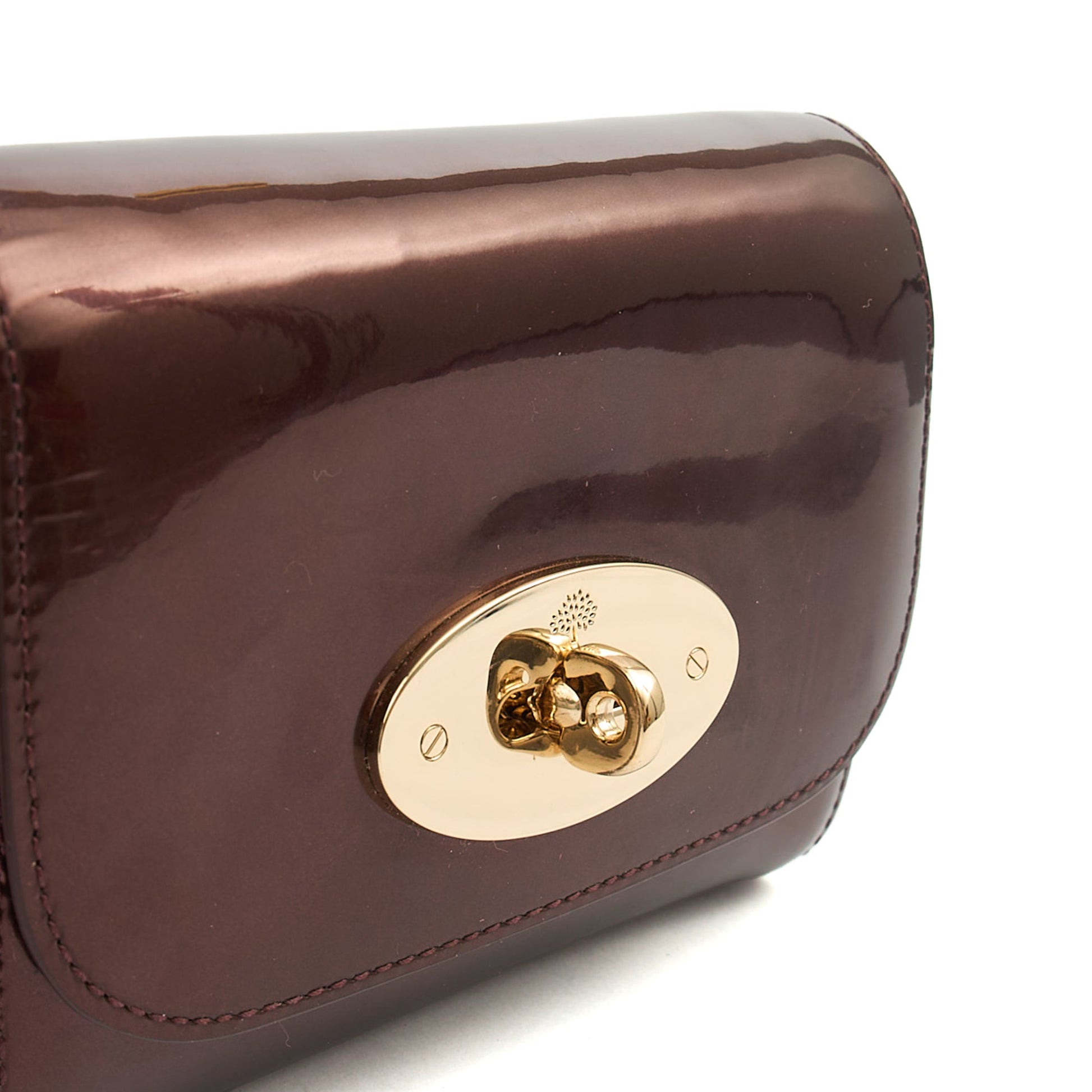 Mulberry Cross Body Lily - Mini  in Purple, Patent Leather — Alternate View 18