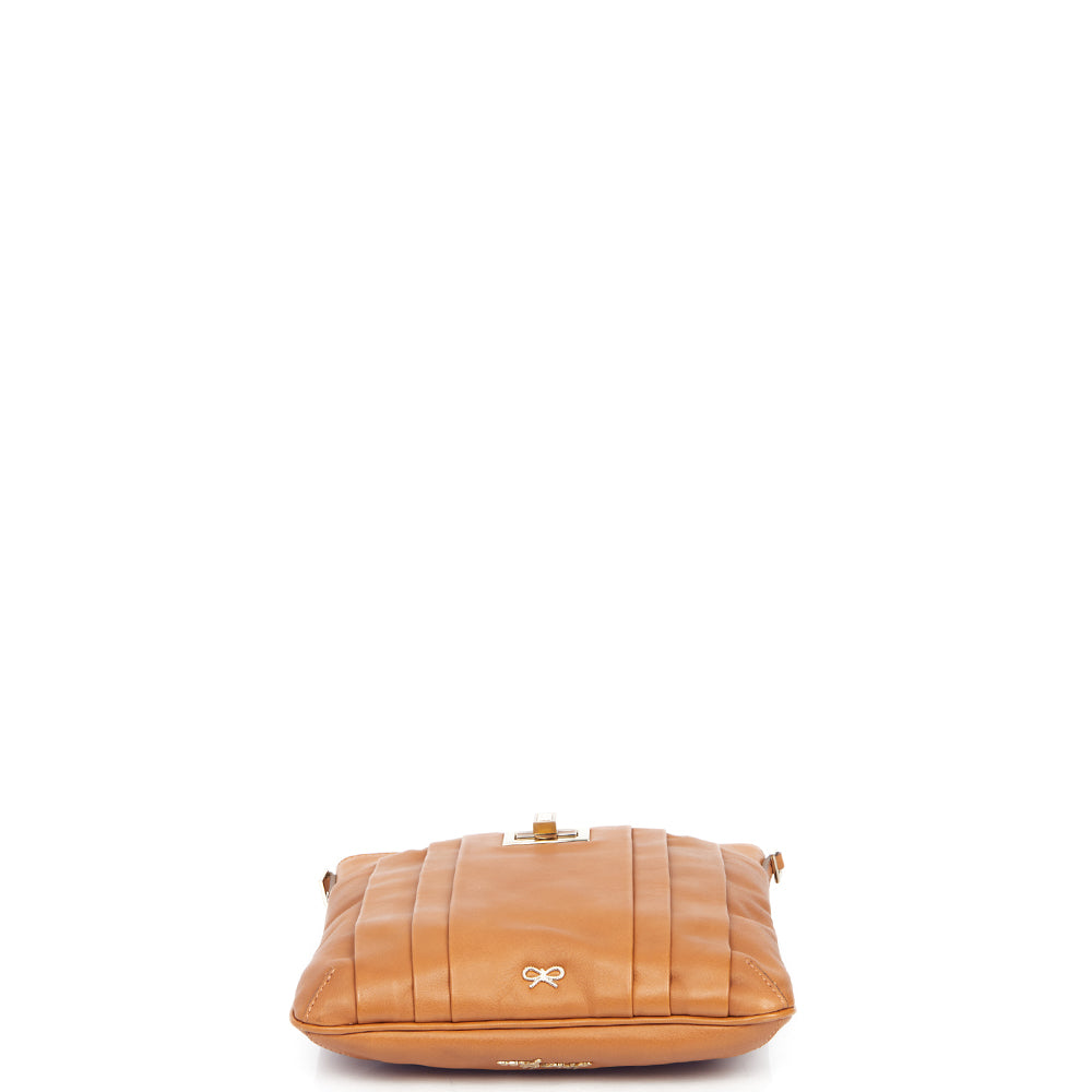 Anya Hindmarch Crossbody in Brown, Leather — Detail View