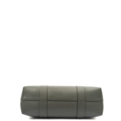 Mulberry Tote Bayswater Tote in Grey, Calfskin Leather — Top View