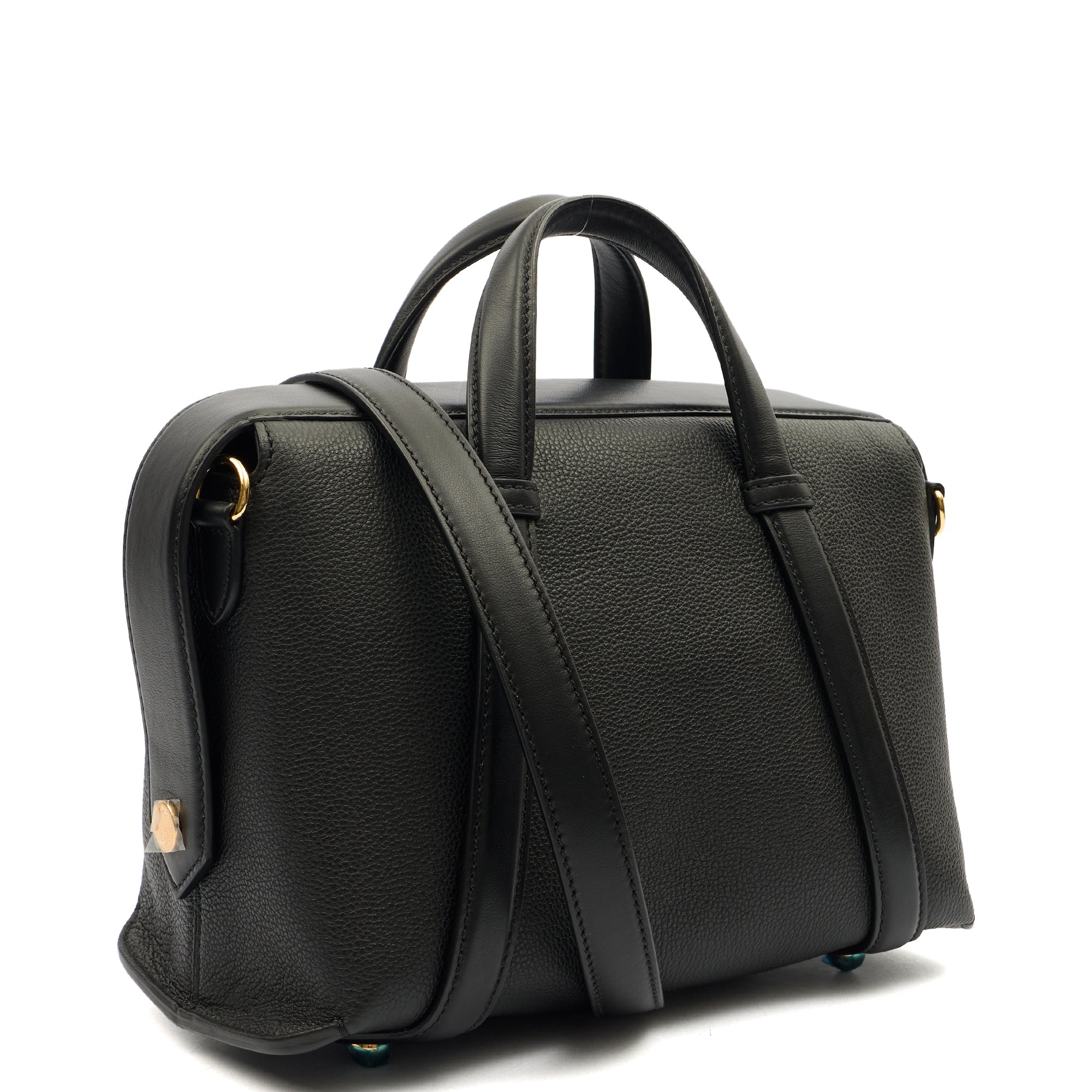 Fendi Tote By The Way - Medium in Black, Leather — Side View