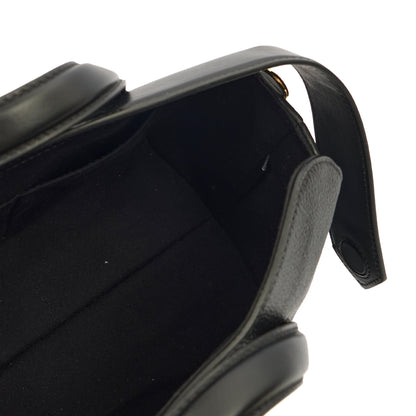 Fendi Tote By The Way - Medium in Black, Leather — Detail View