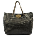 Mulberry Shoulder Bag Cecily Tote in Black, Leather — Front View