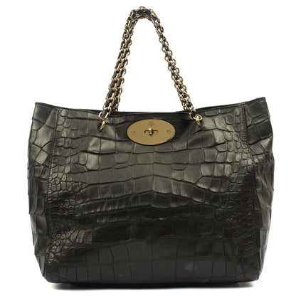 Mulberry Shoulder Bag Cecily Tote in Black, Leather — Alternate View 13
