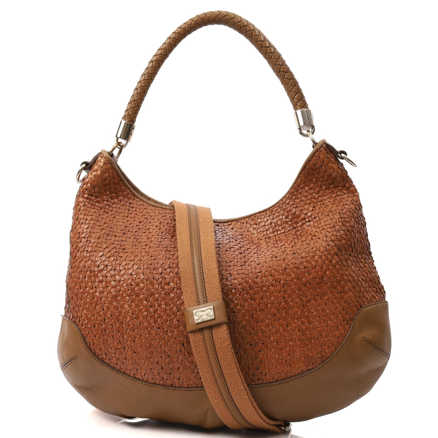 Anya Hindmarch Shoulder Bag Shoulder Bag in Brown, Leather — Alternate View 10