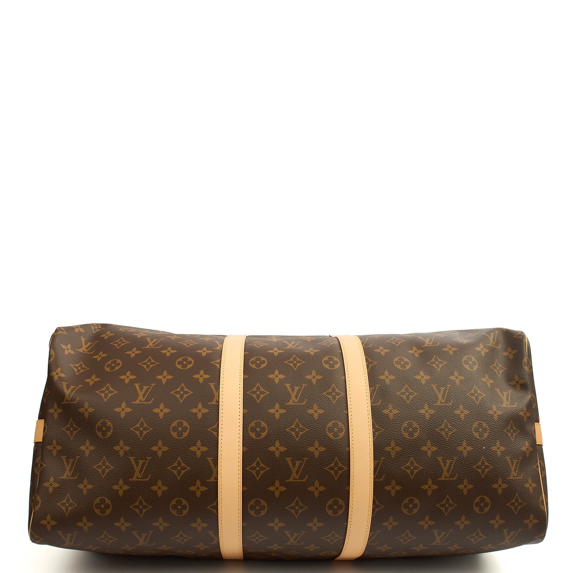 Louis Vuitton Soft Sided Keepall 55 Bandouliere in Monogram, Canvas — Alternate View 19