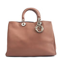Christian Dior Tote Diorissimo - Medium in Pink, Leather — Front View
