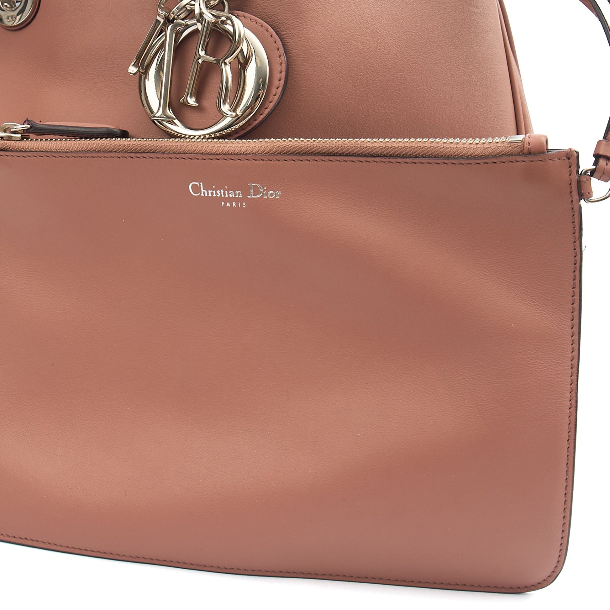 Christian Dior Tote Diorissimo - Medium in Pink, Leather — Alternate View 7