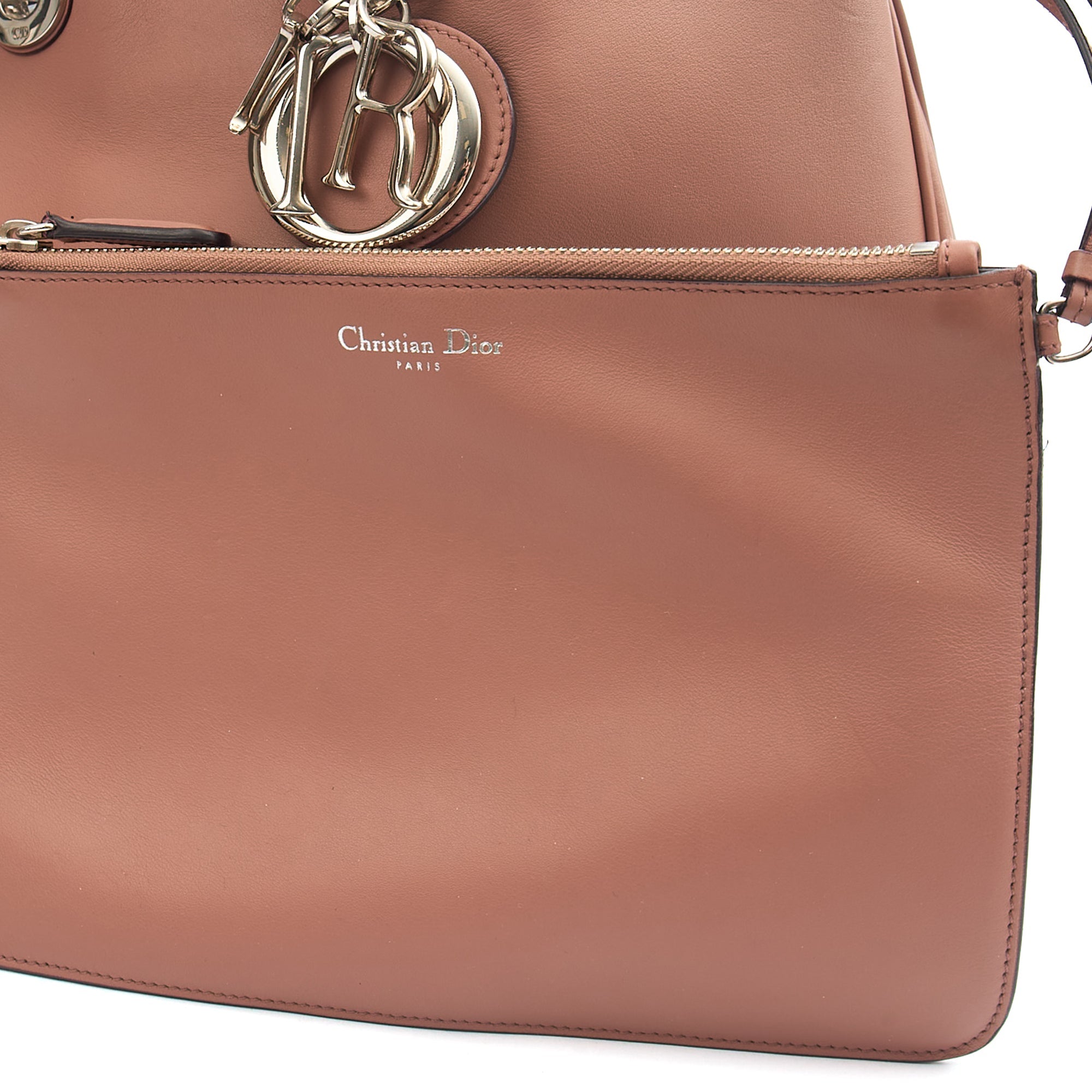 Christian Dior Tote Diorissimo - Medium in Pink, Leather — Alternate View 7