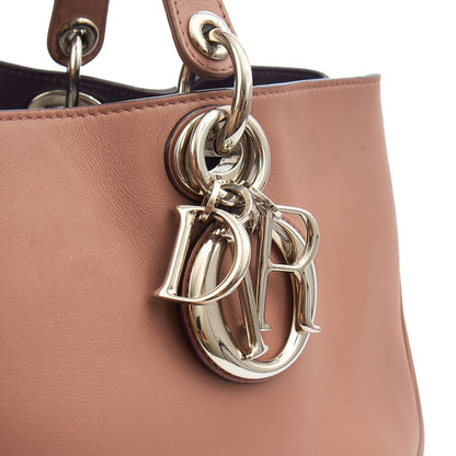 Christian Dior Tote Diorissimo - Medium in Pink, Leather — Lifestyle View