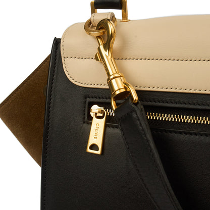 Celine Cross Body Trapeze - Medium in Neutral, Leather — Alternate View 20