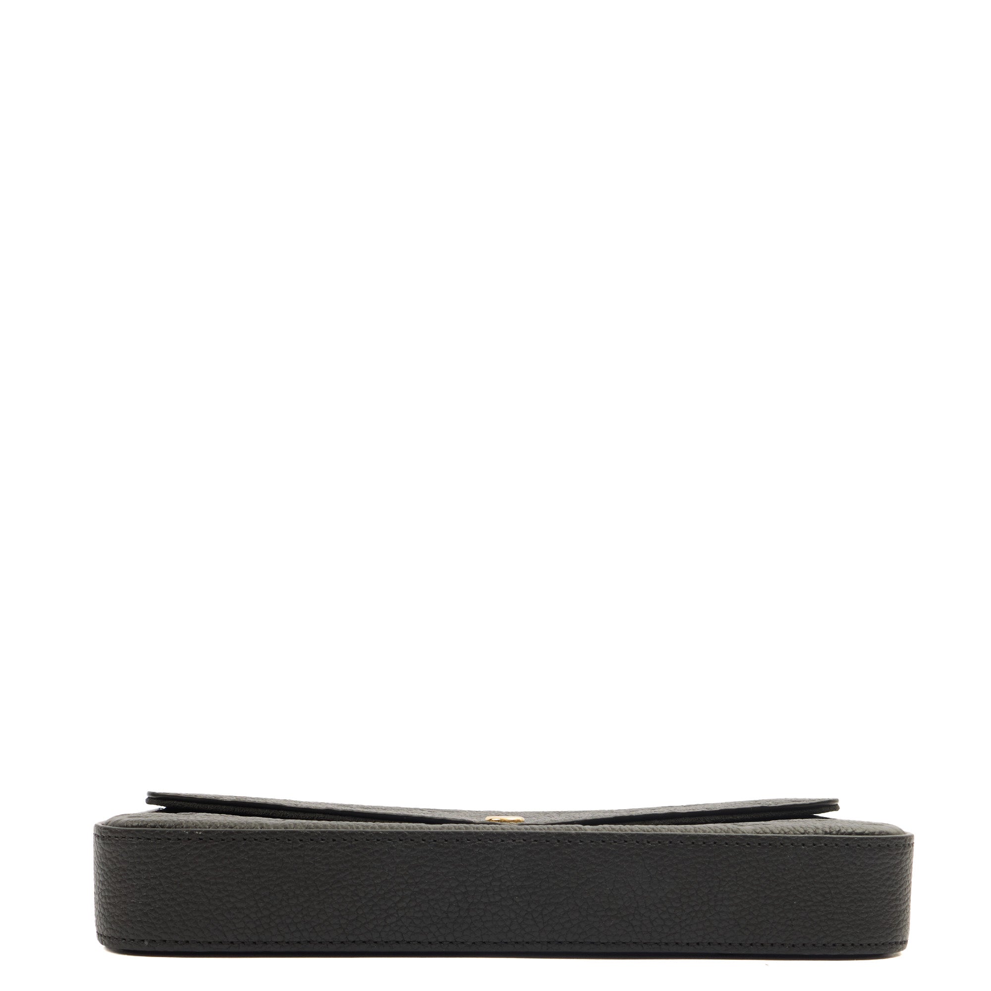 Louis Vuitton Cross Body Felicie Pochette in Black, Calfskin Leather — Alternate View 12