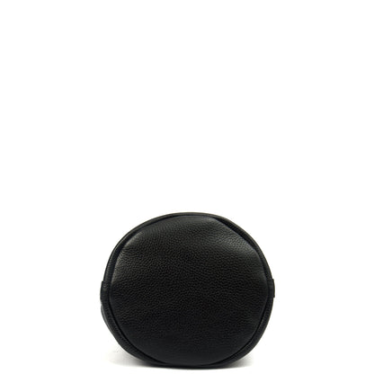 Marc Jacobs Bucket Bag The Leather Bucket Bag in Black, Leather — Top View