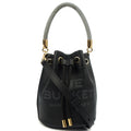 Marc Jacobs Bucket Bag The Leather Bucket Bag in Black, Leather — Front View