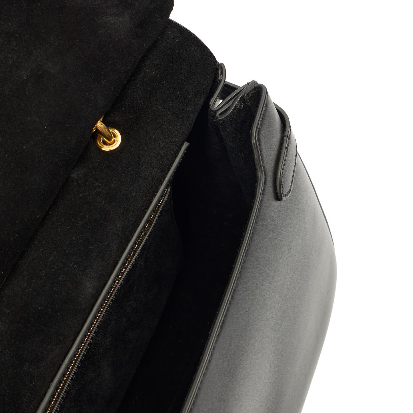 Mulberry Satchel Amberley Satchel in Blue, Leather — Detail View