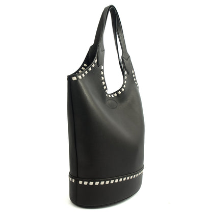 Mulberry Tote Lily - Tote  in Black, Leather — Side View