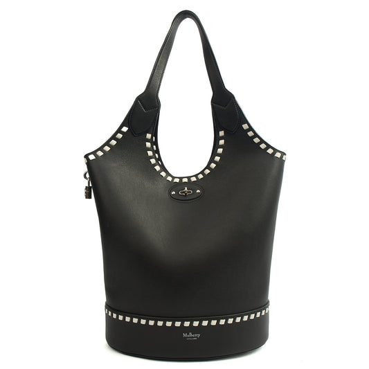 Mulberry Tote Lily - Tote  in Black, Leather — Front View