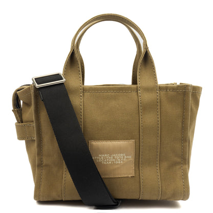 Marc Jacobs Tote The Tote Bag Nano in slate green, Fabric — Top View