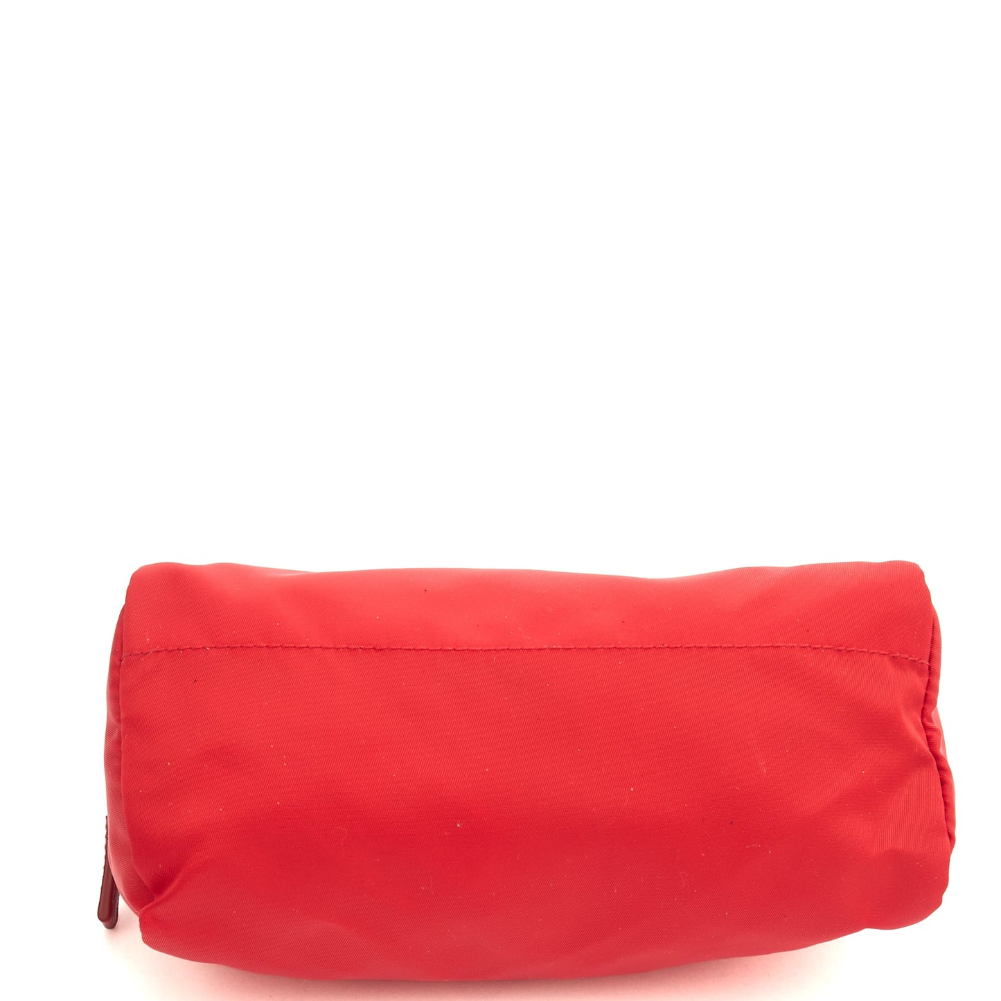 Prada Clutch Pouch in Red, Nylon — Alternate View 10