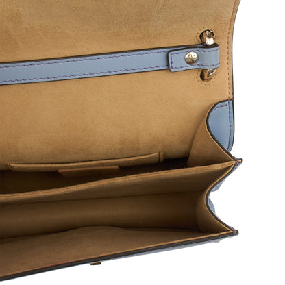Fendi Shoulder Bag Kan I - Small in Blue, Leather — Alternate View 7