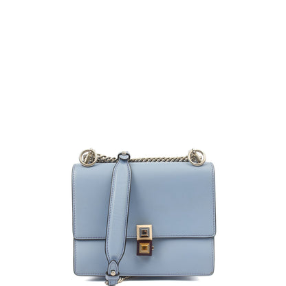 Fendi Shoulder Bag Kan I - Small in Blue, Leather — Alternate View 15