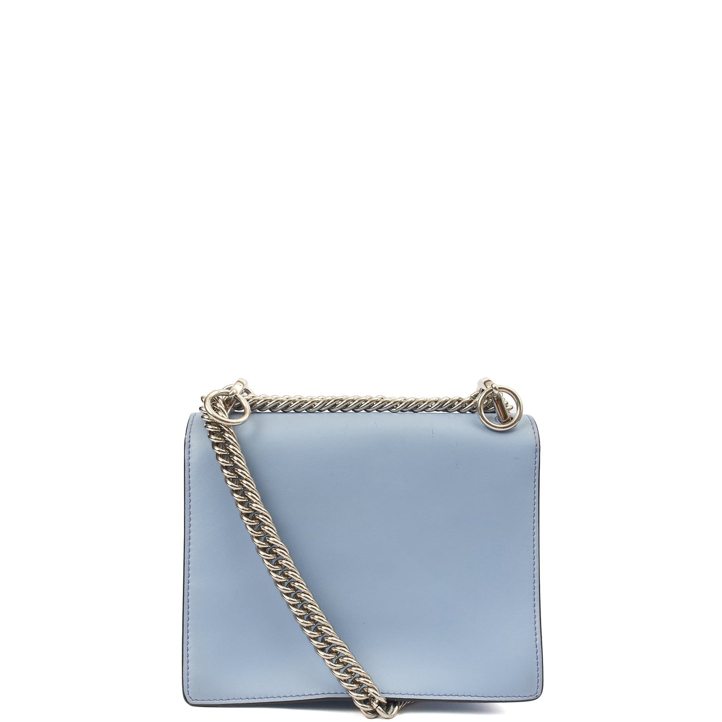 Fendi Shoulder Bag Kan I - Small in Blue, Leather — Alternate View 10