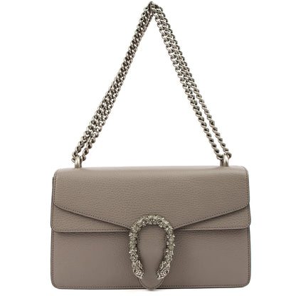 Gucci Cross Body Dionysus - Small in Grey, Leather — Back View