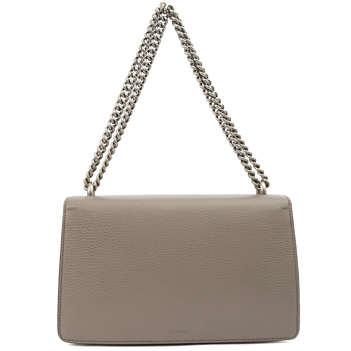 Gucci Cross Body Dionysus - Small in Grey, Leather — Detail View