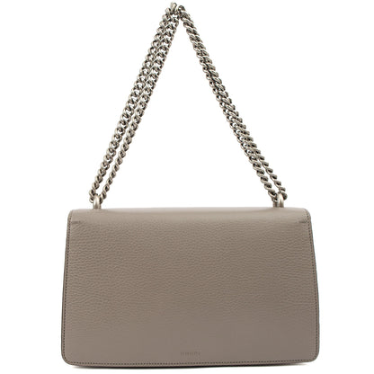 Gucci Cross Body Dionysus - Small in Grey, Leather — Detail View