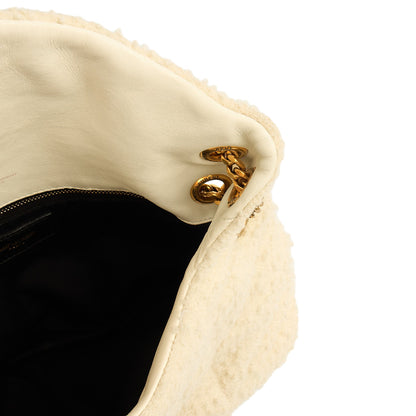 Saint Laurent Shoulder Bag Puffer - Small in White, Other — Alternate View 14