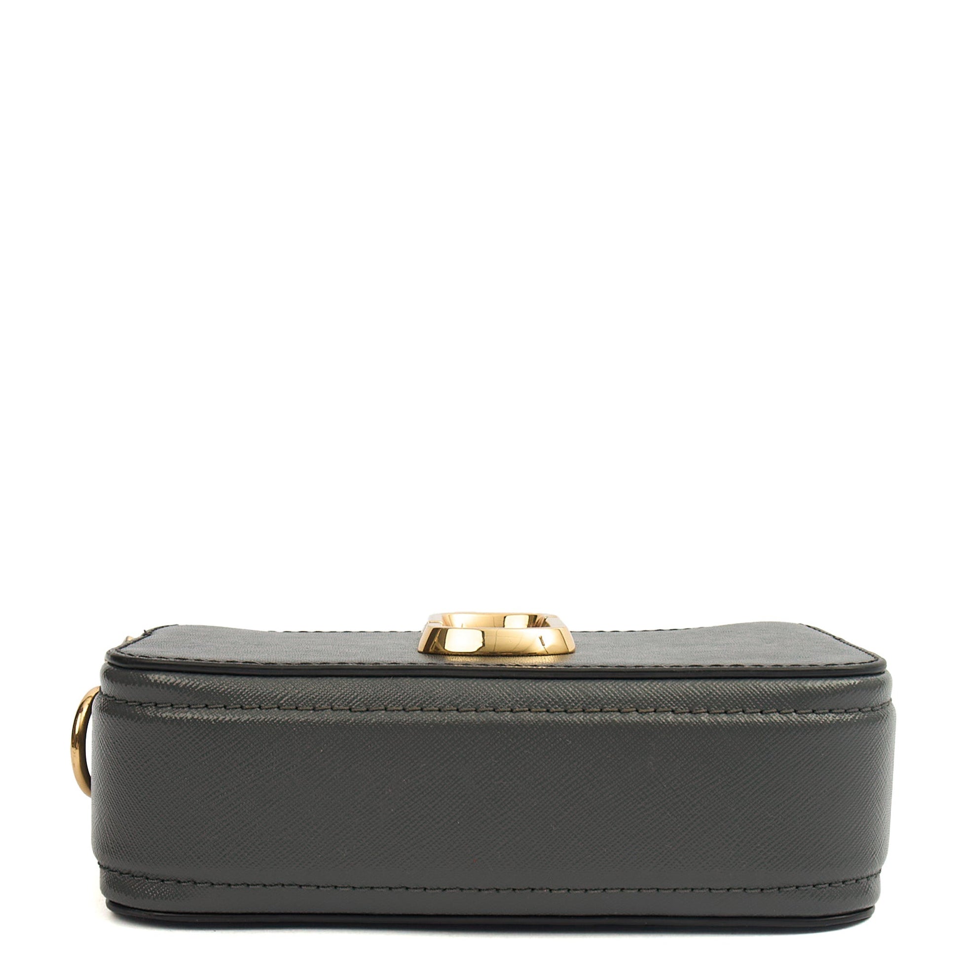 Marc Jacobs Cross Body Snapshot in Black, Leather — Detail View