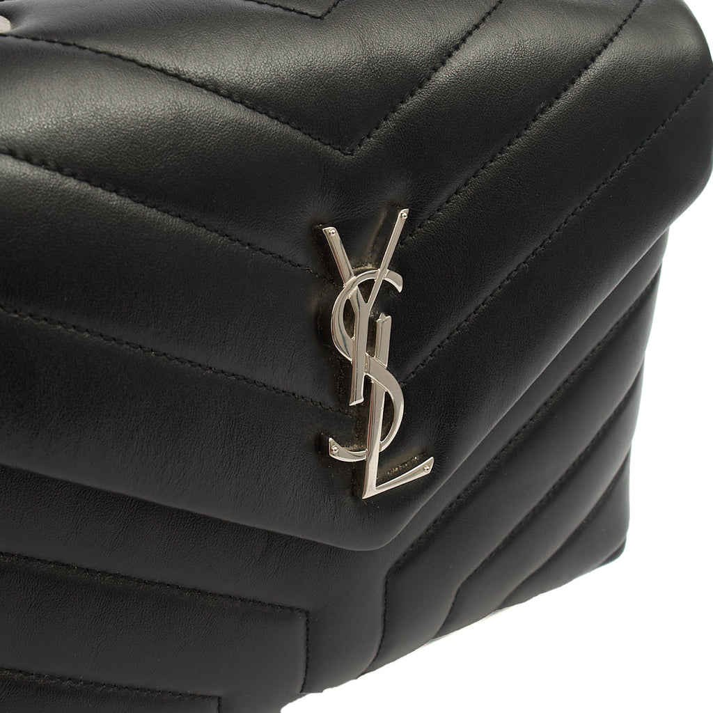 Saint Laurent Shoulder Bag Lou Lou - Small in Black, Leather — Alternate View 7