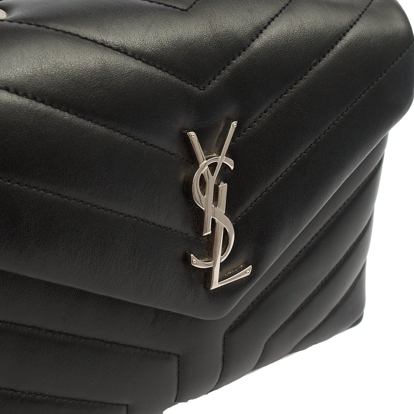 Saint Laurent Shoulder Bag Lou Lou - Small in Black, Leather — Alternate View 15