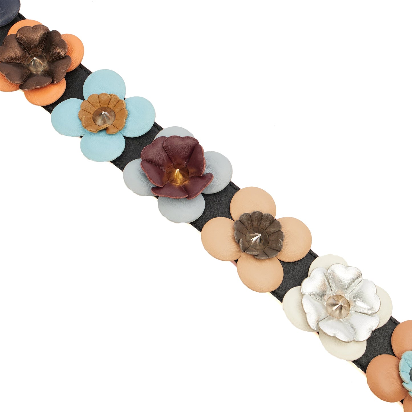 Fendi Other Shoulder Strap in Multi, Leather — Alternate View 9